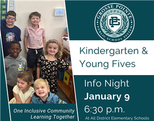  kinder Y5 info night