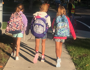 Students Walking 