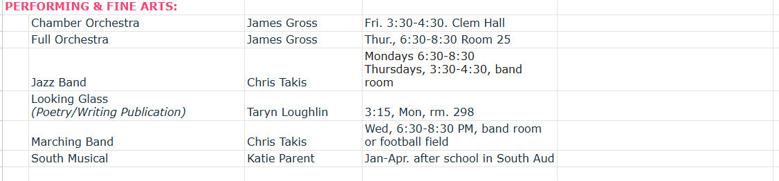 student activities 3 2 3 2025
