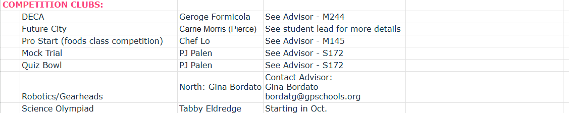 student activities 5 2 3 2025