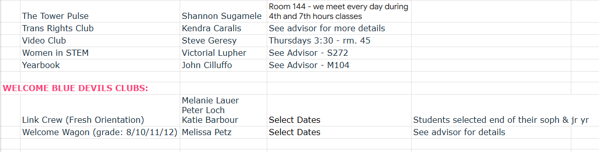 student activities 7 2 3 2025