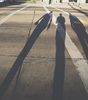 student shadows